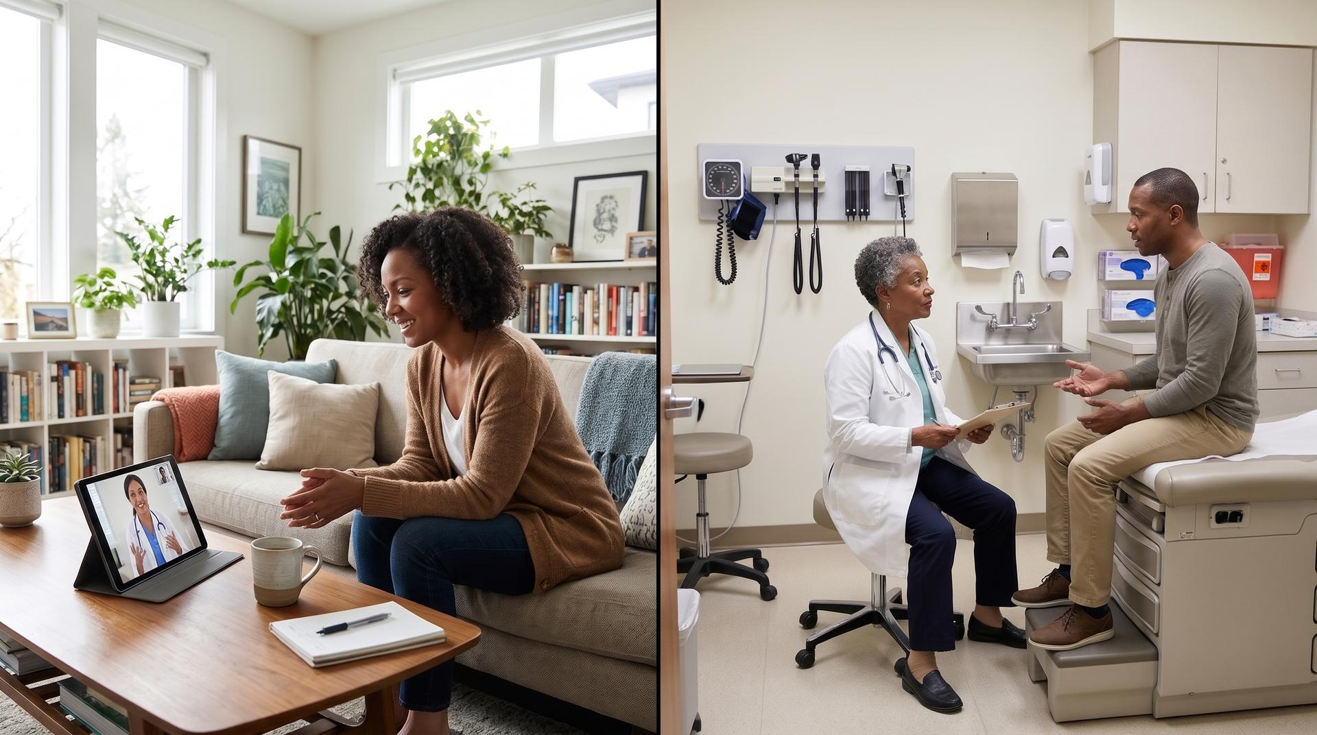 is a virtual consultation as good as seeing a doctor in person?